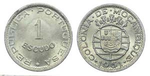 Mozambique - 1$00 1951                       ... 