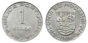Mozambique - 1$00 1936                       ... 