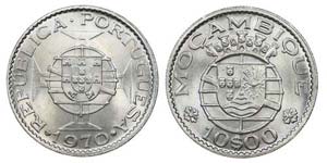 Mozambique - 10$00 1970                      ... 