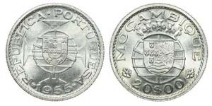 Mozambique - 20$00 1955                      ... 