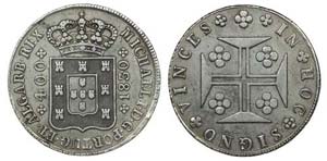 Portugal - D. Miguel I - Cruzado 1830        ... 
