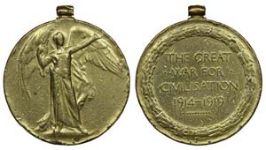 Medal - Great Britain - Medalha da vitória ... 