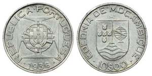 Mozambique - 10$00 1936                      ... 