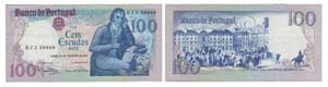 Paper Money - Portugal 100$00 ch. 8 1981     ... 