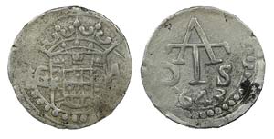 Portuguese-India - D. João IV - Tanga 1643 ... 