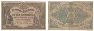 Paper Money - Portugal - 2.500 Réis 1893, ... 