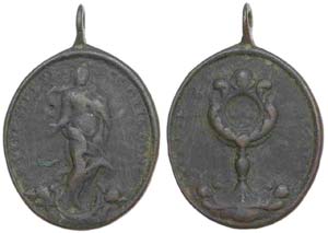 Medal - Verónica nd (séc. XIX)             ... 