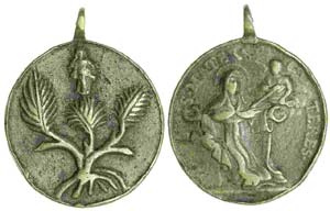 Medal - Verónica nd (séc. XIX)             ... 