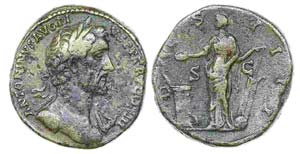 Roman Empire - Antoninus Pius - Sestertius ... 
