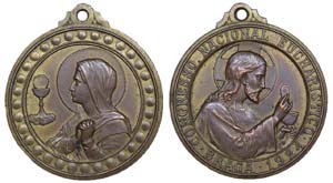 Religious Medal - Verónica 1924             ... 