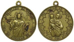 Religious Medal - Verónica nd (séc. ... 