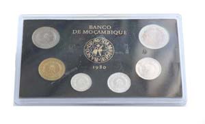Mozambique - 6 coins 50 Cent, 1, 2.5, 5, 10, ... 