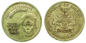 Biafra - Medal nd (1968)                     ... 