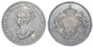 Medal - D. Maria II 1835                     ... 