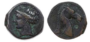 Zeugitana - Carthage - AE 18 (nd)            ... 