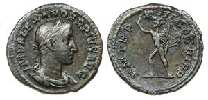 Roman Empire - Severus Alexander - Denarius ... 
