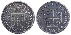 Portugal - D. João V - 12 Vinténs 1707, ... 
