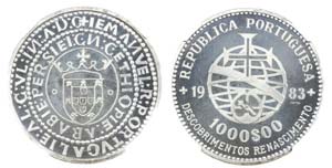Portugal - Republic - 1000$00 1983           ... 