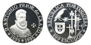 Portugal - Republic - 100$00 1995            ... 
