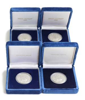 Medal - 4 expl. Caravela de Prata 2002-2005  ... 