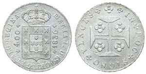 Portugal - D. Maria II - Cruzado 1836        ... 