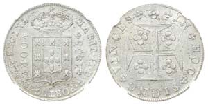 Portugal - D. Maria II - Cruzado 1835        ... 