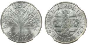 Portugal - Republic - 50$00 1971             ... 