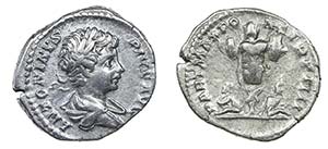 Roman Empire - Caracala - Denarius nd        ... 