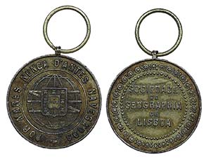 Medal - Soc. Geografia de Lisboa nd          ... 