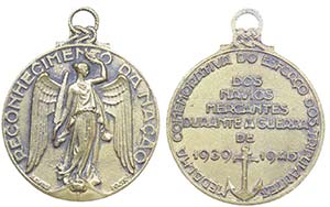 Medal - Reconhecimento da Nação 1958       ... 