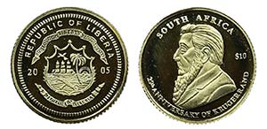 Liberia - 10 Dollars 2005                    ... 