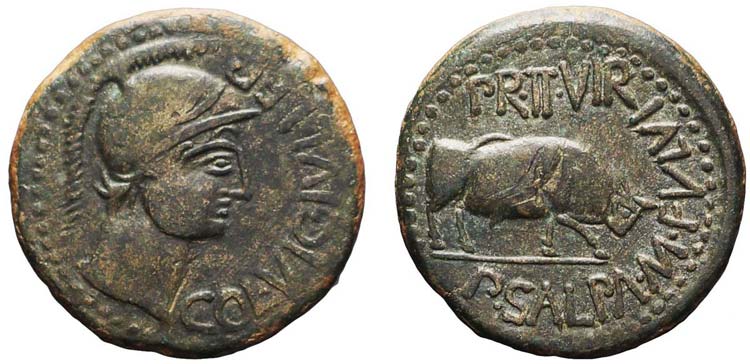 Iberia, Celsa, AE, 44-36 a.C., AE ... 