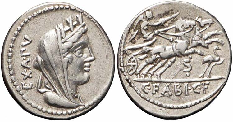 Roma, C. Fabius C.f. Hadrianus, ... 