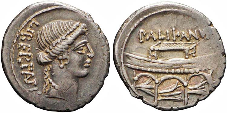 Roma, L. Lollius Palicanus, ... 