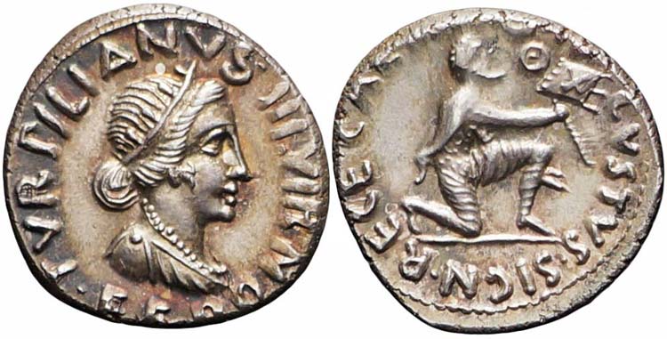 Roma, Augusto, Denario, 19 a.C., ... 