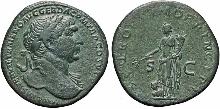 Roma, Traiano, Sesterzio, 104-111, ... 