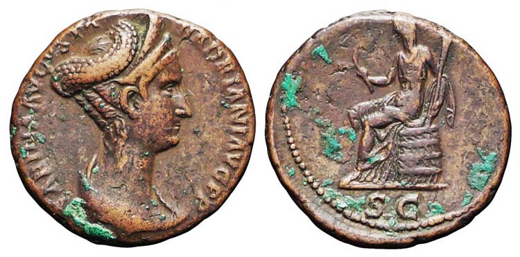Roma, Sabina, Asse, 128-136, AE ... 