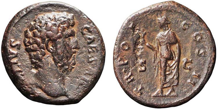 Roma, Elio Cesare, Asse, 137, AE ... 