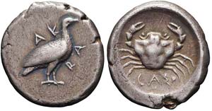 Sicilia, Agrigento, Didracma, 480-470 a.C., ... 