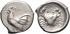 Sicilia, Himera, Didracma, 483-471 a.C., Ag ... 