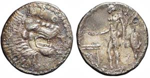 Sicilia, Leontini, Litra, 450-440 a.C., Ag ... 