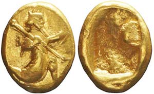 Impero Achemenide, Sardeis, Darico, 420-375 ... 
