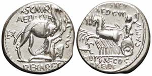 Roma, M. Aemilius Scaurus e P. Plautius, ... 
