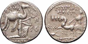 Roma, M. Aemilius Scaurus e P. Plautius, ... 