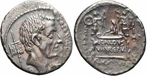 Roma, C. Coelius Caldus, Denario, 51 a.C., ... 