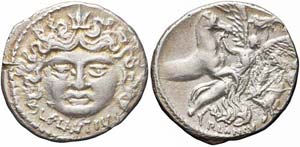 Roma, L. Plautius Plancus, Denario, 47 a.C., ... 