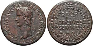Roma, Caligola, Sesterzio, 37-38, AE (26,77g ... 