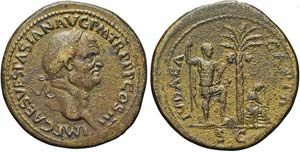 Roma, Vespasiano, Sesterzio, 71, AE (26,81g ... 
