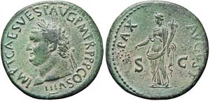 Roma, Tito, Sesterzio, 80-81, AE (22,51g x ... 