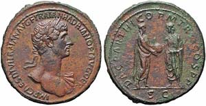 Roma, Adriano, Sesterzio, 117, AE (27,41g x ... 